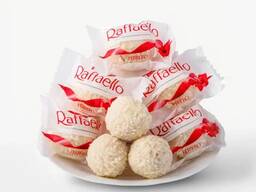 Premium Grade Quality Solid Ferrero Raffaello Chocolate Ball Shape Biscuit For Sale