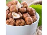 100% natural hazel nuts and ripe hazelnuts without husks - photo 5