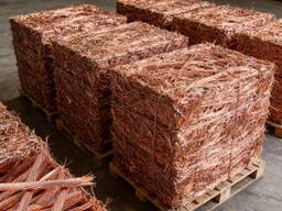 99.9% Cu Purity Non-Alloy Premium Grade Red Copper Wire Scrap
