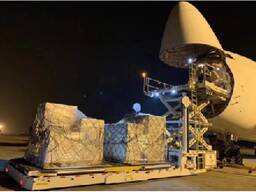 Air freight from China via Korea to UK