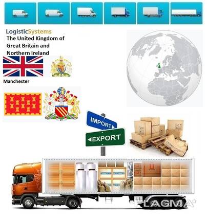 Автотранспортні вантажні перевезення з Манчестера в Манчестер разом з Logistic Systems.