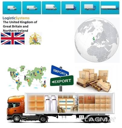 Road freight transport from Great Britain to Great Britain together with Logistic Sy