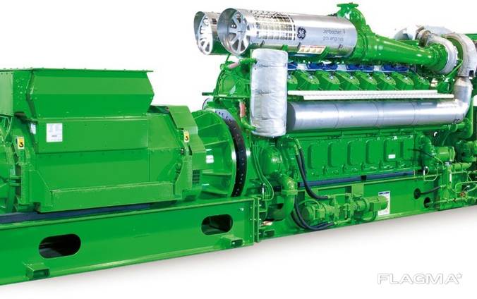 Used gas engine Jenbacher J 620 GSE01, 2800 kW, 2001.