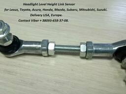 Ball link for front hid headlight levelling sensor