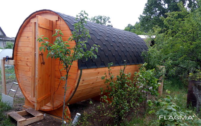 Баня бочка 4 м