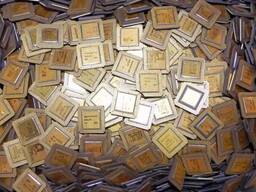 Ceramic CPU Scrap Intel 386 & 486 scrap , Intel Pentium Pro Ceramic cpu scrap