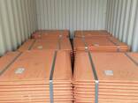 Copper cathodes "Electrolytic class A" (99.97% - 99.99%) - photo 1