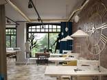 Design for office, bank, restaurant, bar, beauty salon - photo 8