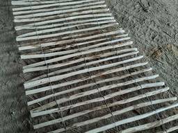 Fence and wicket door