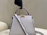 Fendi Peekaboo Handbag London natural leather - photo 3