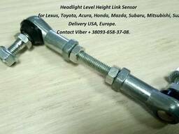 Link rod leveling-height control sensor