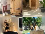 Home mini sauna, indoor sauna for 1 person, steam cabins - photo 3