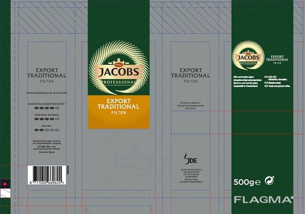 Jacobs coffee for export