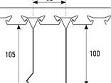 Linear strip ceiling (plate-shaped rail) from manufacturer - photo 15