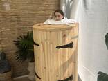 Mini sauna, home steam sauna miniature portable saunas cabin - photo 1