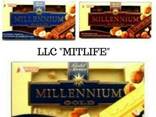 Молочный Шоколад Millennium с орехом Nut LLC Mitlife - фото 1