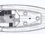 Motorsailer Alibi49 with aluminium hull