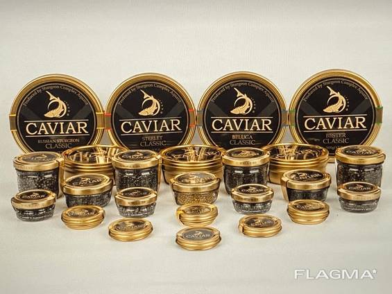 100% Натуральная чёрная икра от компании London Caviar House.
