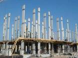 Оборудование для производства бетонных колонн большой длины