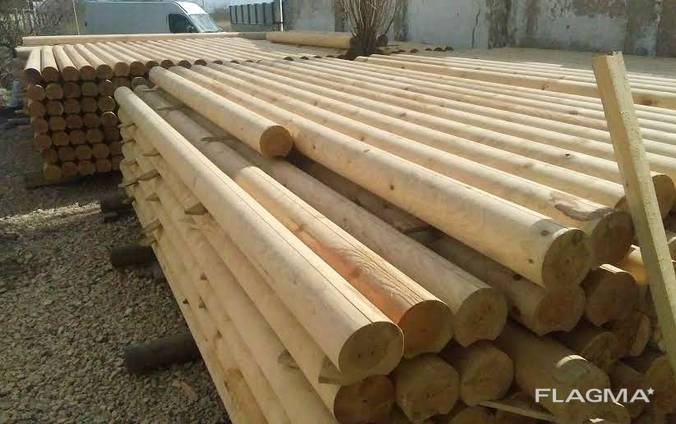 Продам колья оцилиндрованные, окоренные