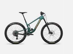 Santa Cruz Hightower 3 C GX AXS Carbon Mountain Bike Matte Emerald Cycling Mens