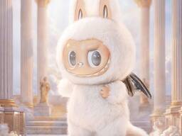 THE MONSTERS - ANGEL IN CLOUDS Vinyl Face Doll