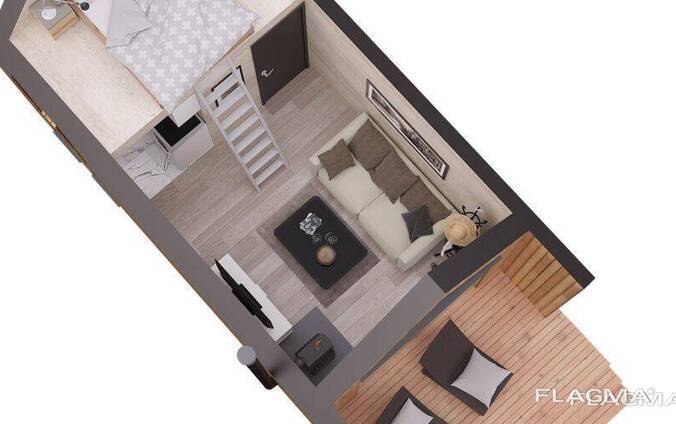 Wooden, frame, modular and prefabricated houses